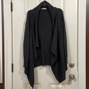 Open front, dark gray Old Navy size M medium cardigan. Super soft and cozy!